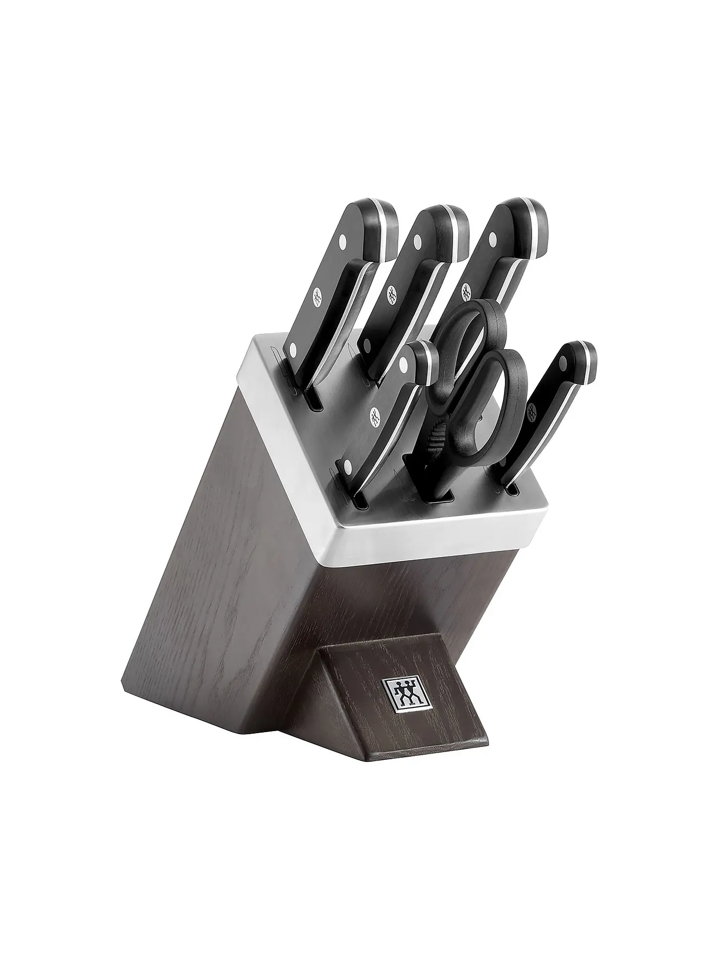 ZWILLING | Selbstschärfender Messerblock 7tlg Sharp Esche | 